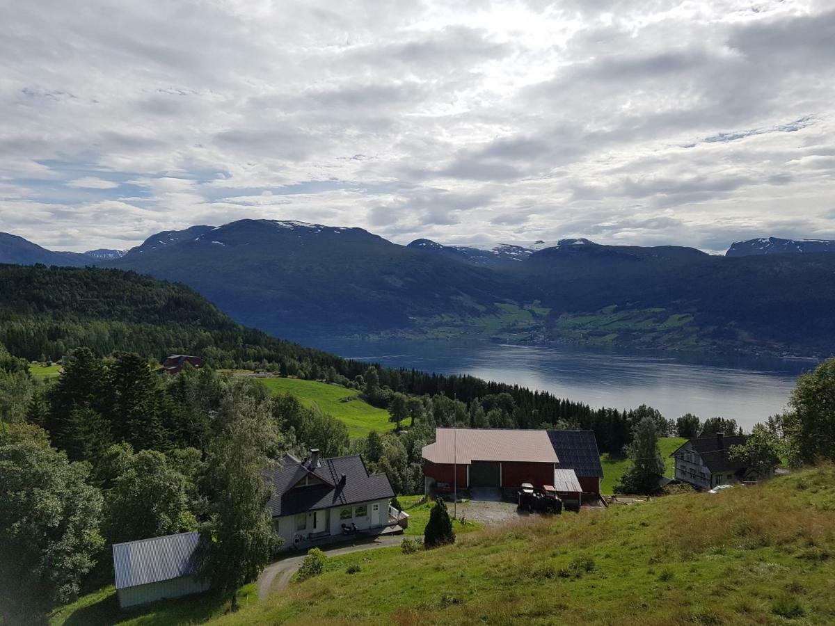 Panorama View Along The Fjord In Stryn Blakset Exterior foto