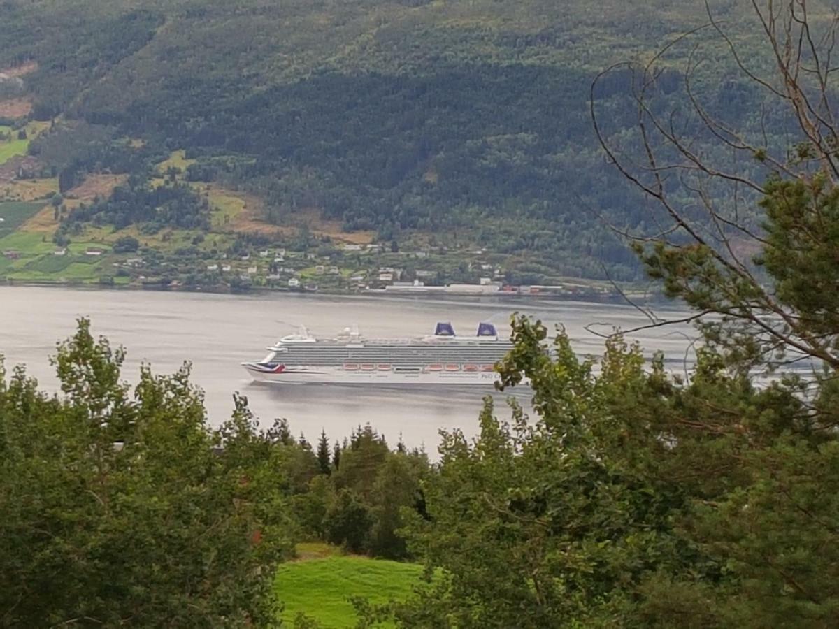 Panorama View Along The Fjord In Stryn Blakset Exterior foto